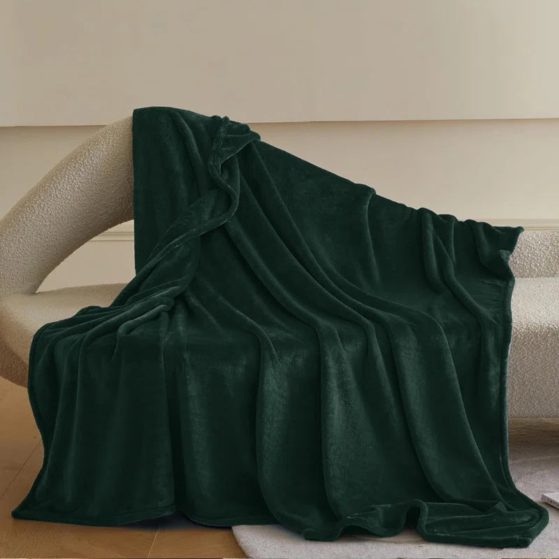 Soft Fleece Blanket - Fuzzy, Warm, Bed/Throw Blanket